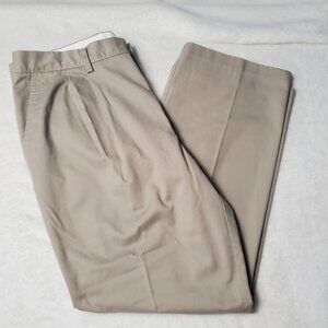 Dockers D3 Classic Khaki Pleated Front Dress Pants Mens 36x29 Chinos Trousers